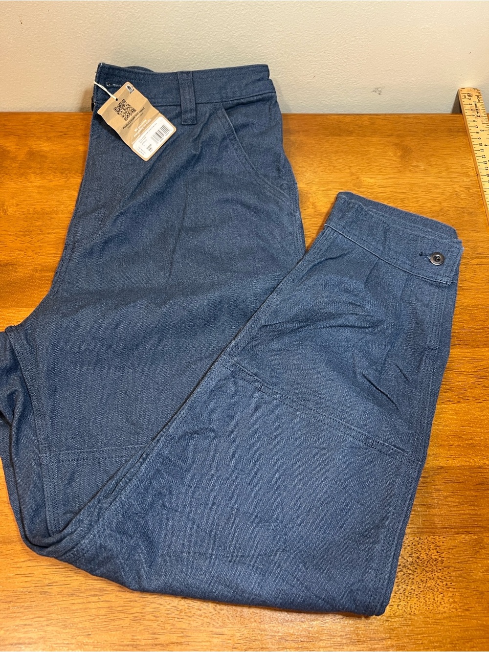 PATAGONIA ALL SEASONS CANVAS DOUBLE KNEE WORK PANTS - WOMEN'S Size 10 nwt